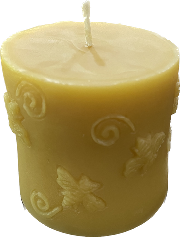 Flying Bee Cylinder Candle