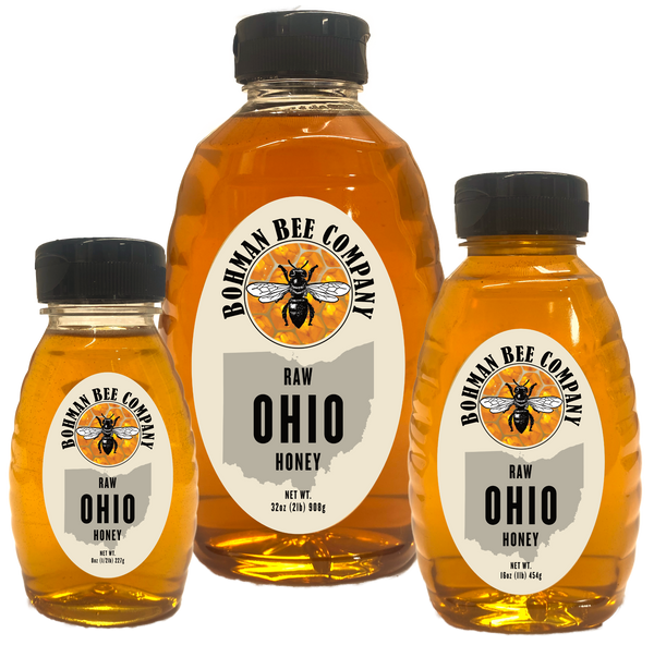 Ohio Honey Raw, Local Honey Bohman Bee Company