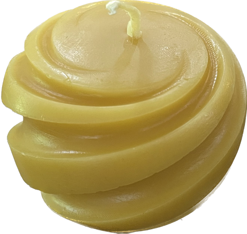 Small Swirl Candle