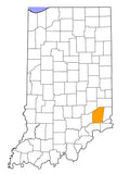 Batesville Raw Honey Map